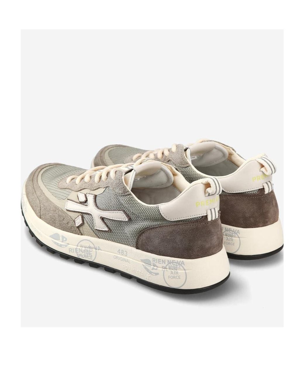 Premiata White Sneakers for men