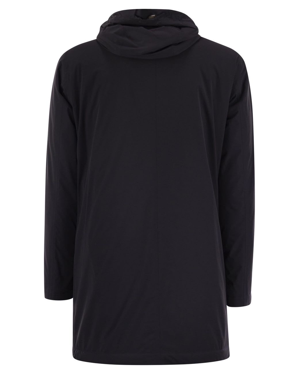 Herno Blue Hooded Casual Jacket for men