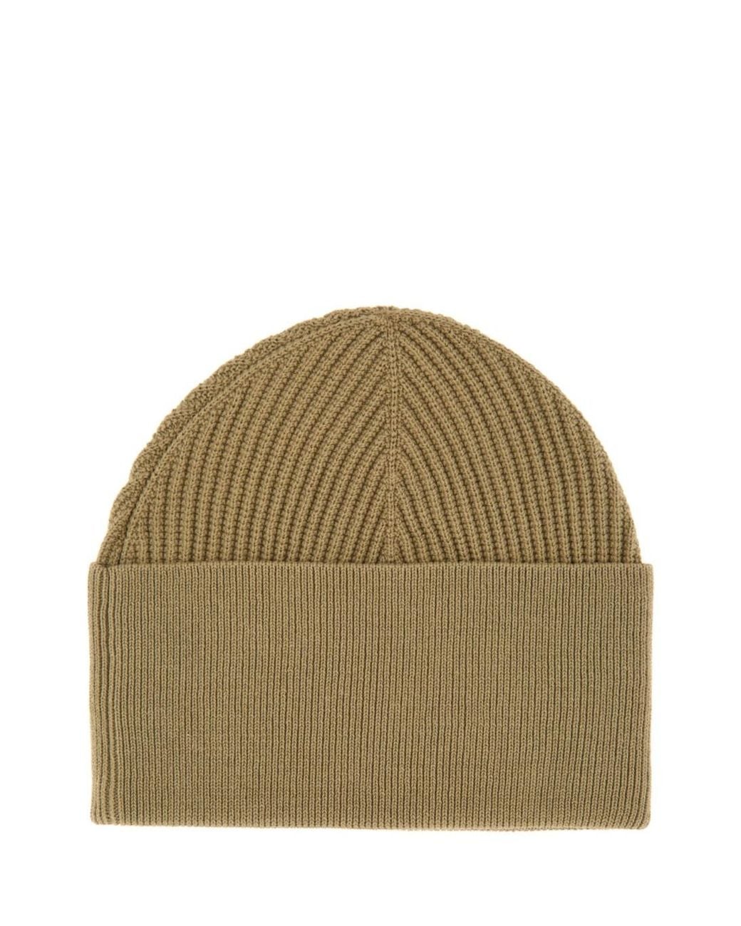 Studio Nicholson Green Mikkel Ribbed Hat for men