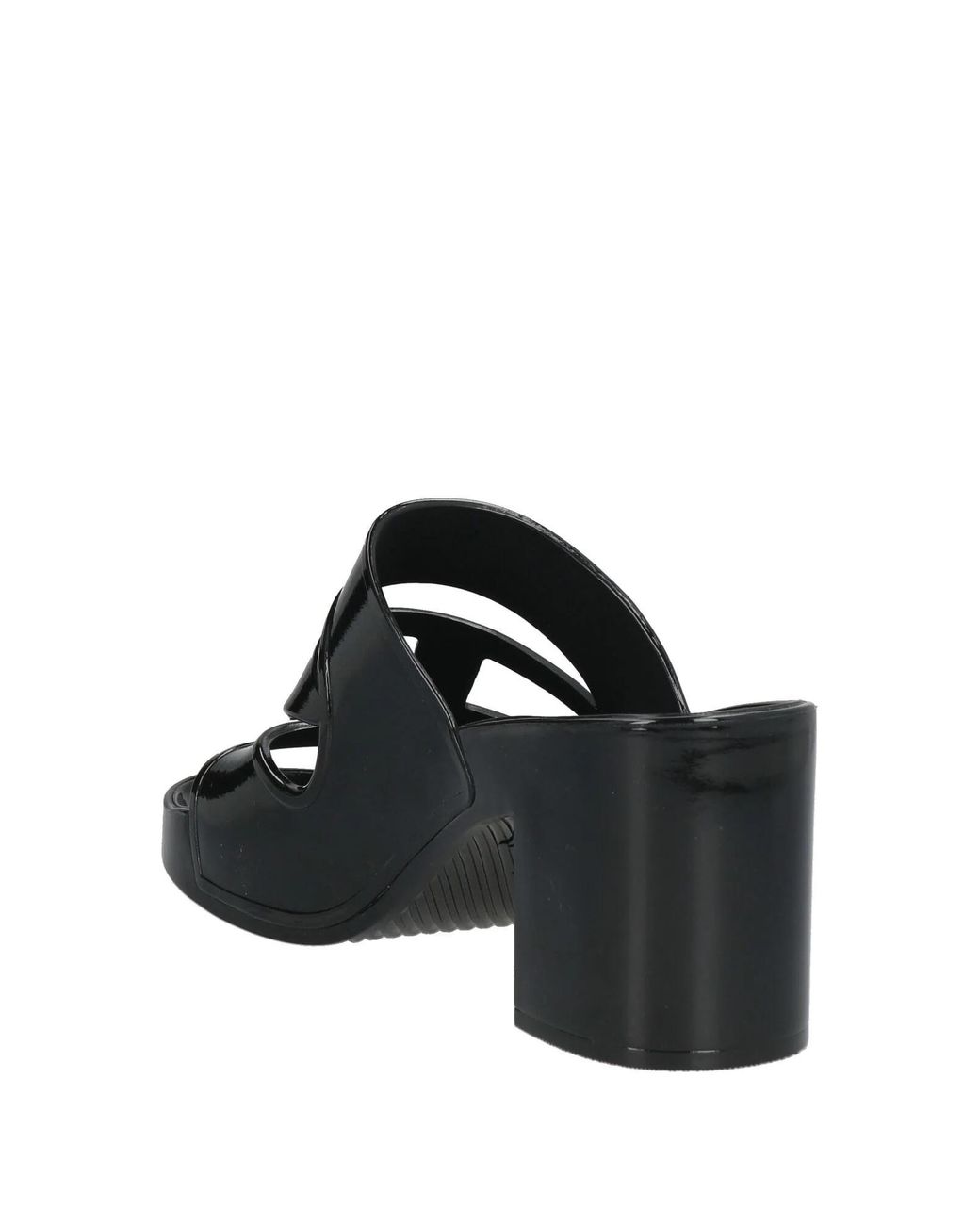 DIESEL Black Simple Rubber Slippers