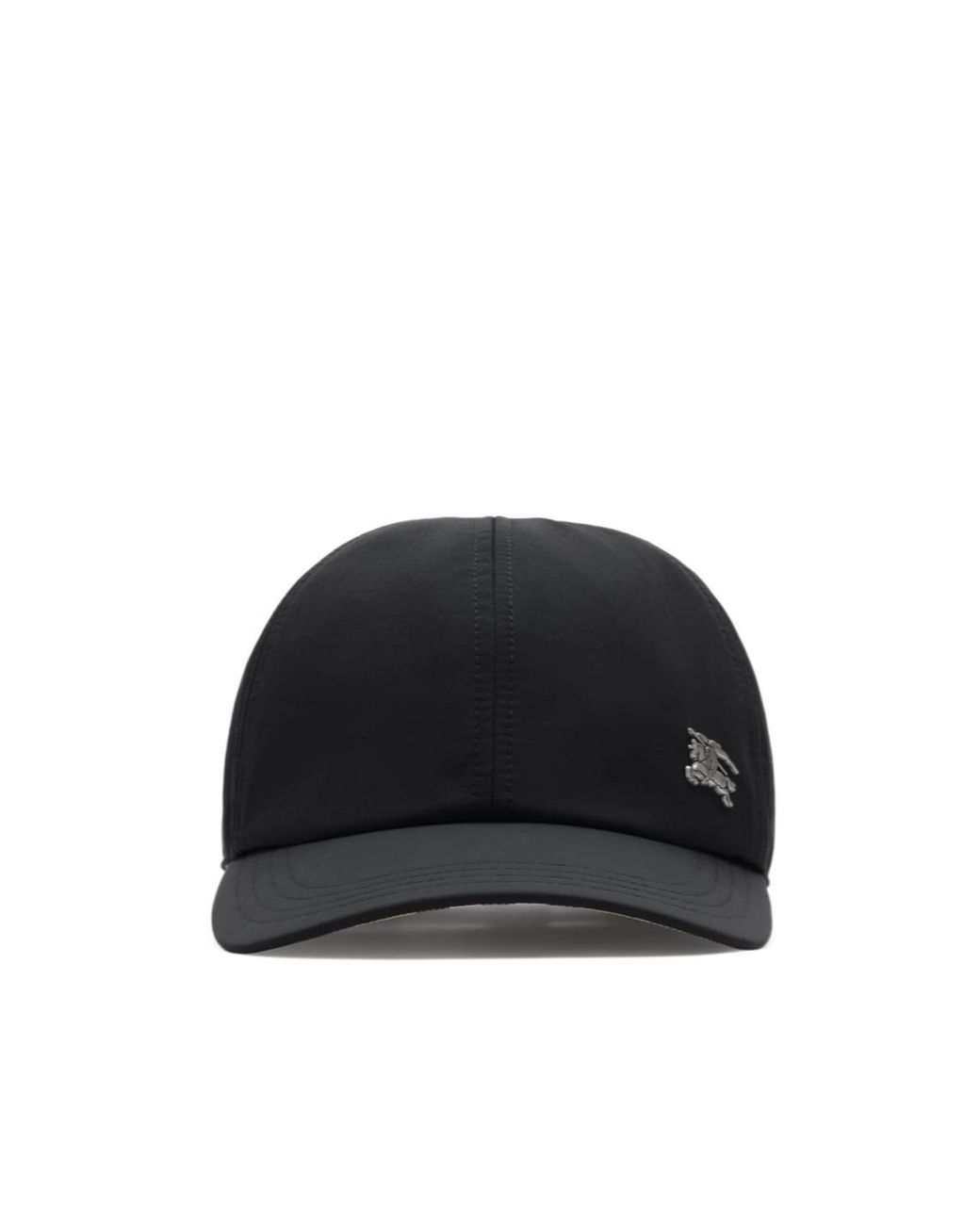 Burberry Black Logo Strap Baseball Hat