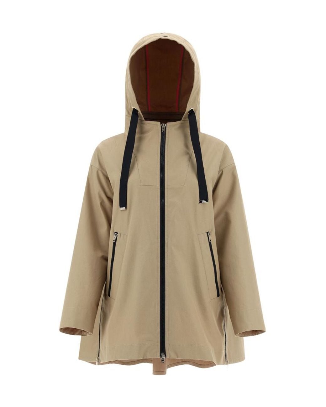 Herno Natural Flared Jacket