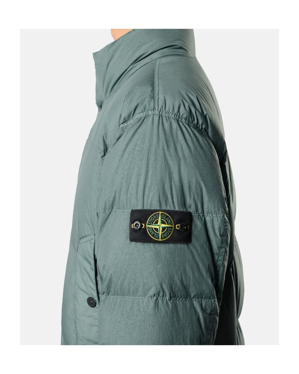 Stone Island Green 4100109 Crinkle Reps Ny for men