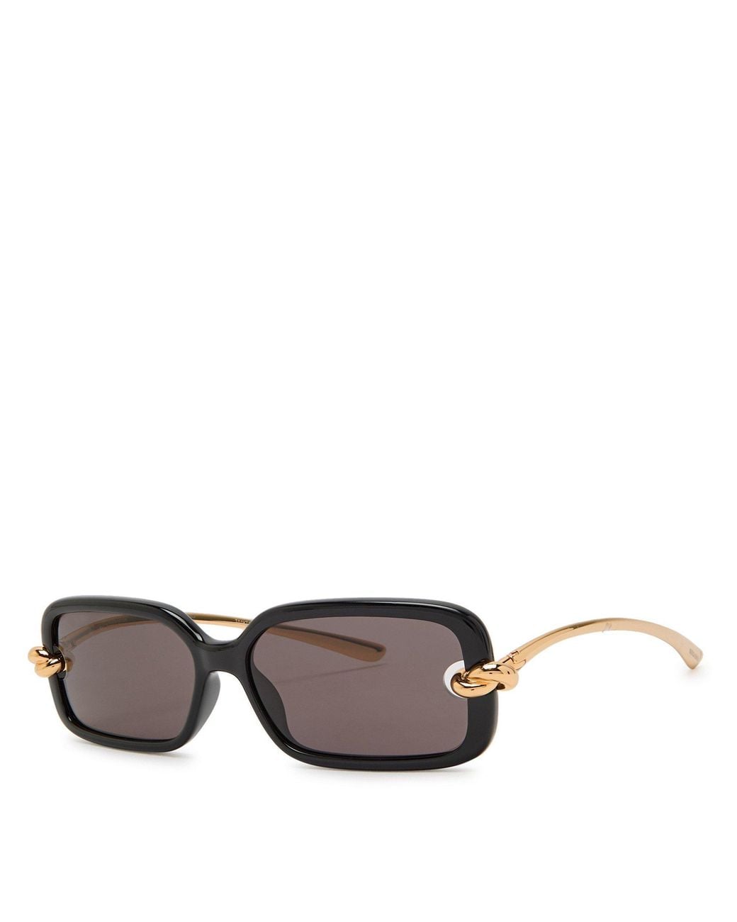 Bottega Veneta White Versatile Square-Framed Glasses