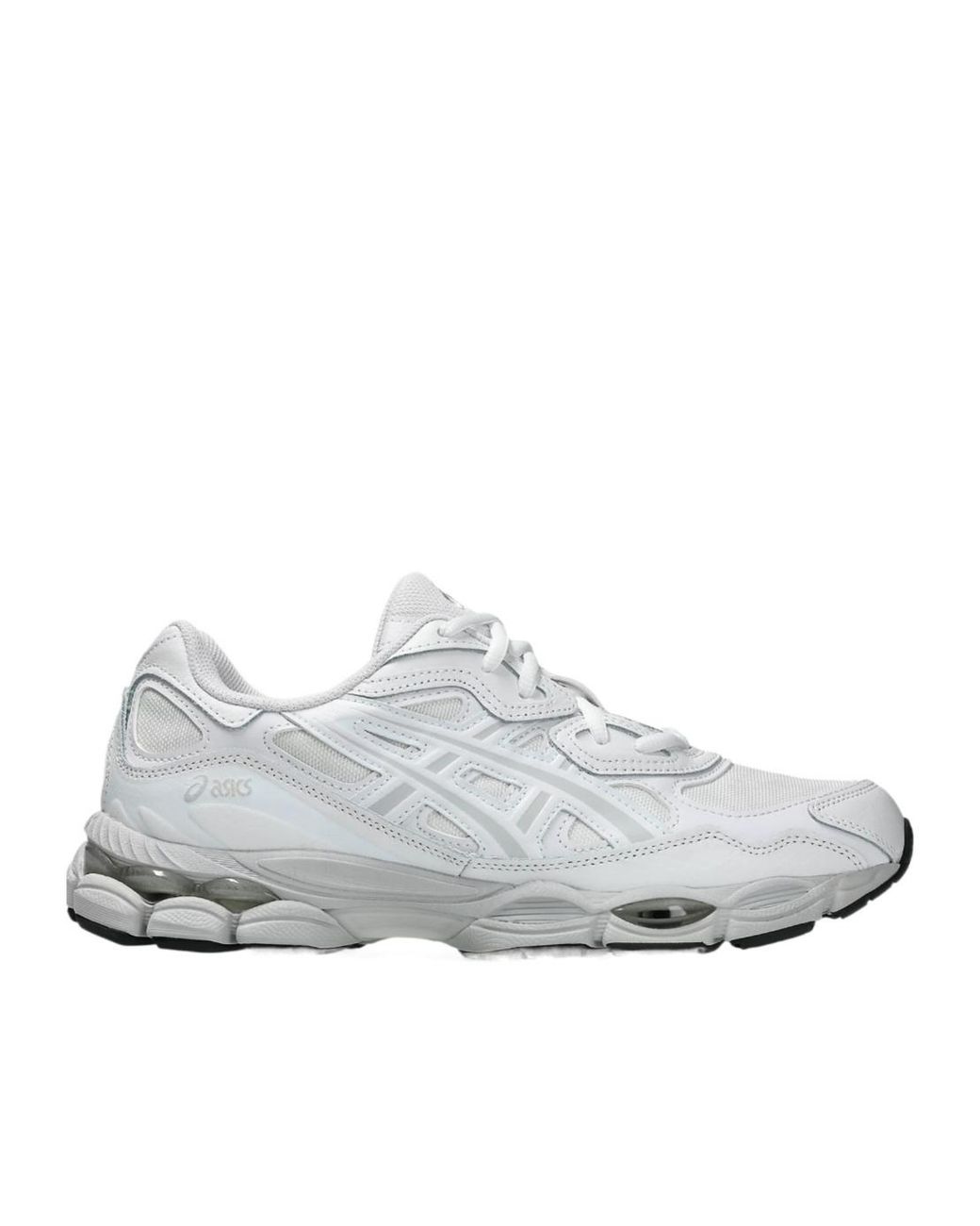 Asics White Gel-Kayano Running Shoes for men