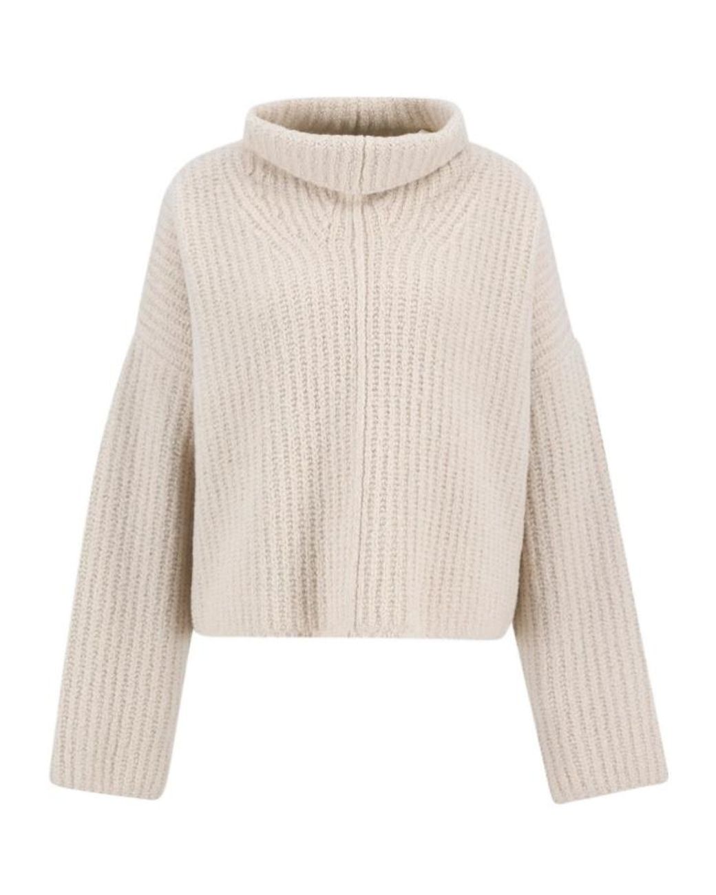 Barbour Natural Long-Sleeved Turtleneck Sweater