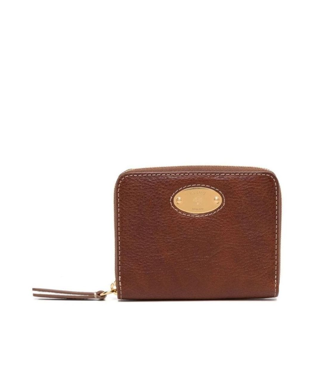 Mulberry Brown 'Zip Around' Wallet