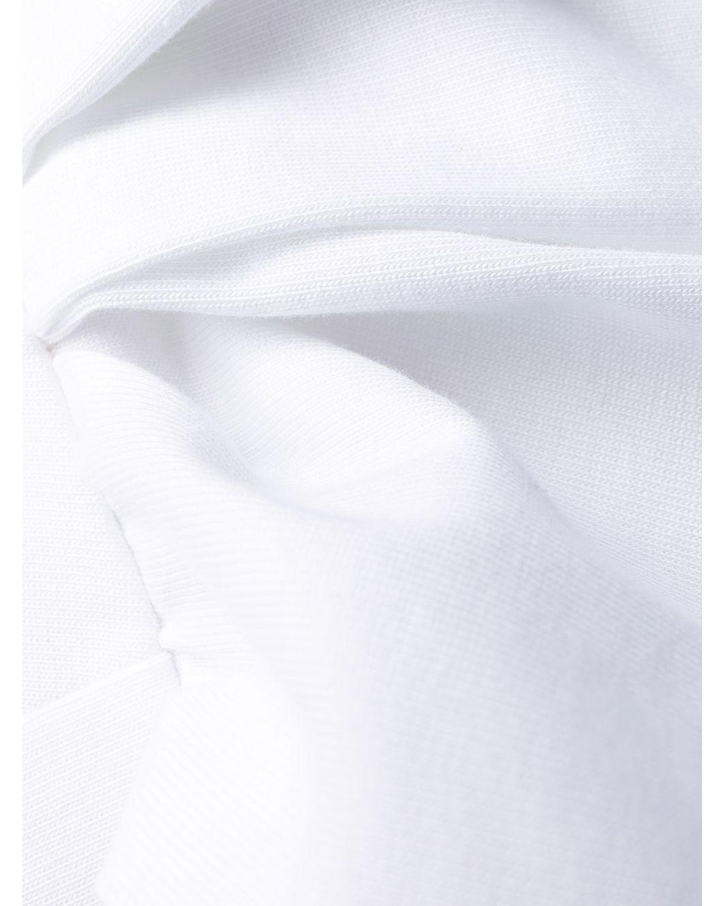 Prada Flared Halterneck Dress in White | Lyst