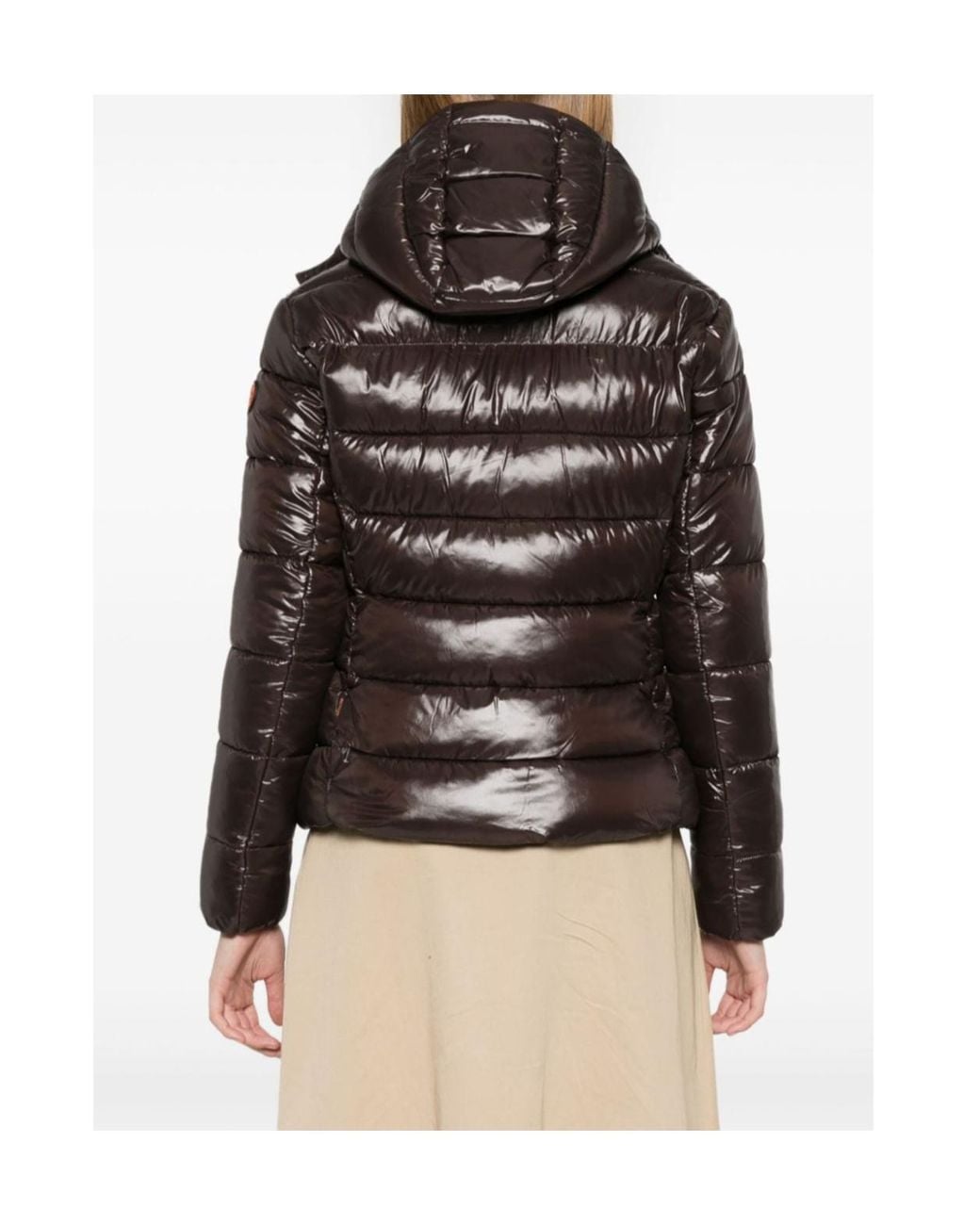 Save The Duck Multicolor Cosmary Hooded Quilted Jacket