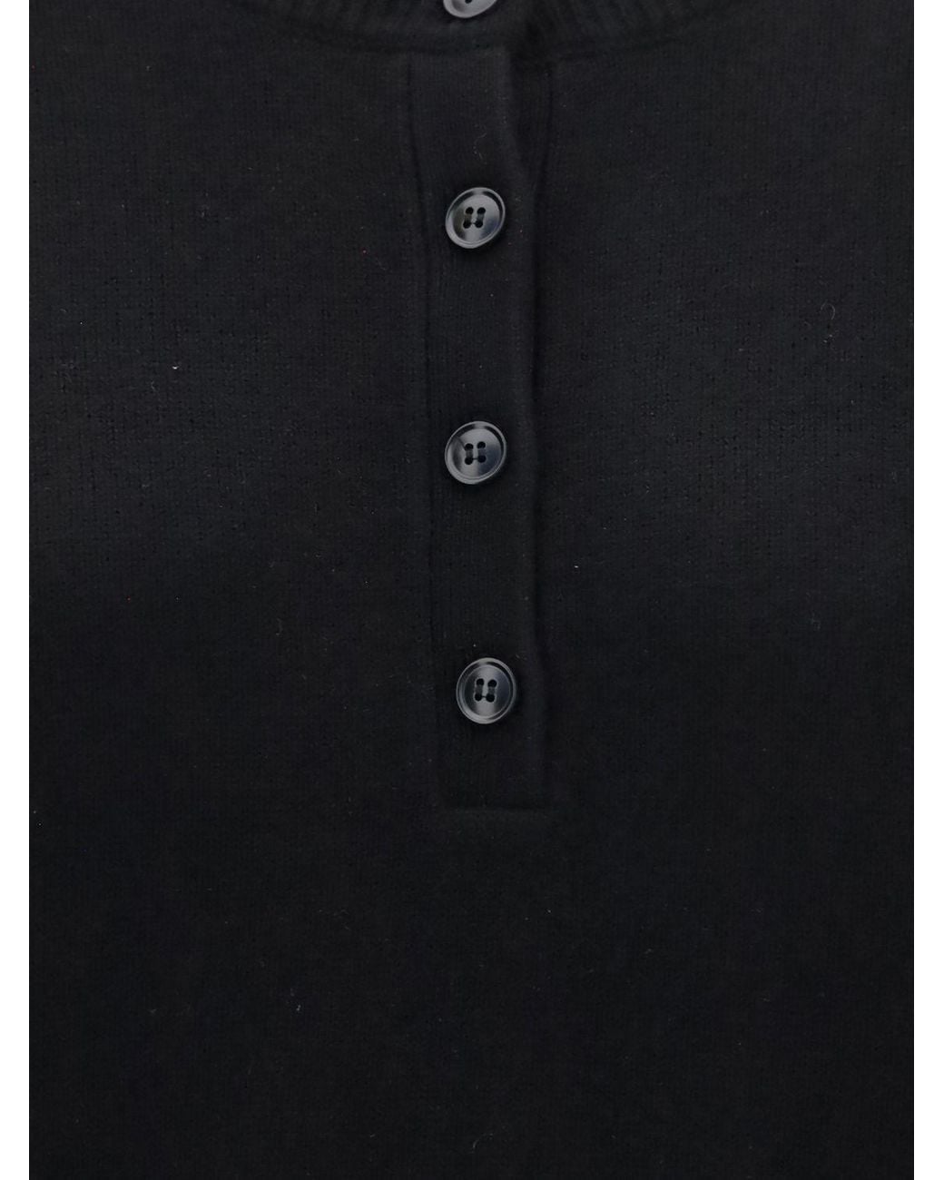 Loulou de Saison Black Malo Crewneck Jumper
