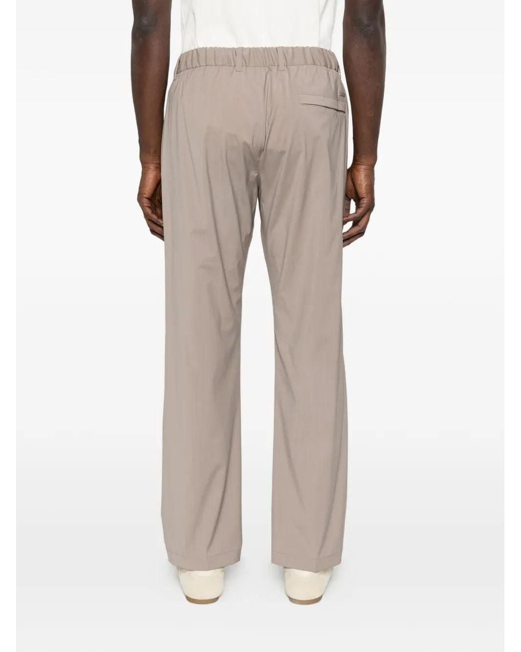 Herno Natural Logo Casual Pants for men