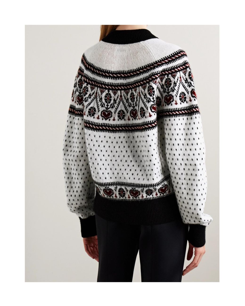 Khaite Gray Long-Sleeved Knitted Shirt