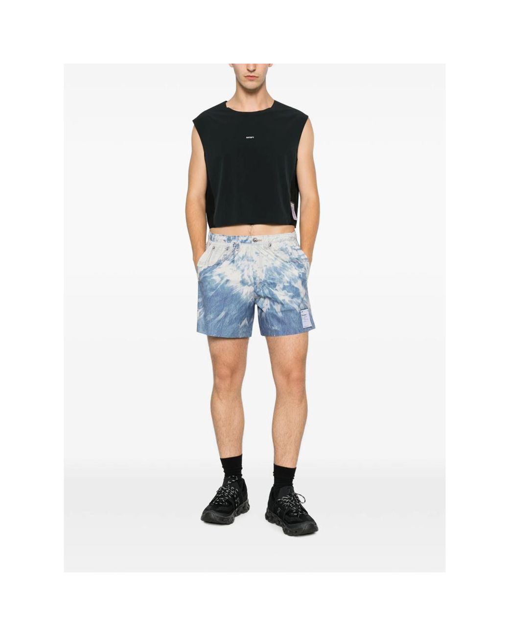 Satisfy Black Sleeveless Vest for men