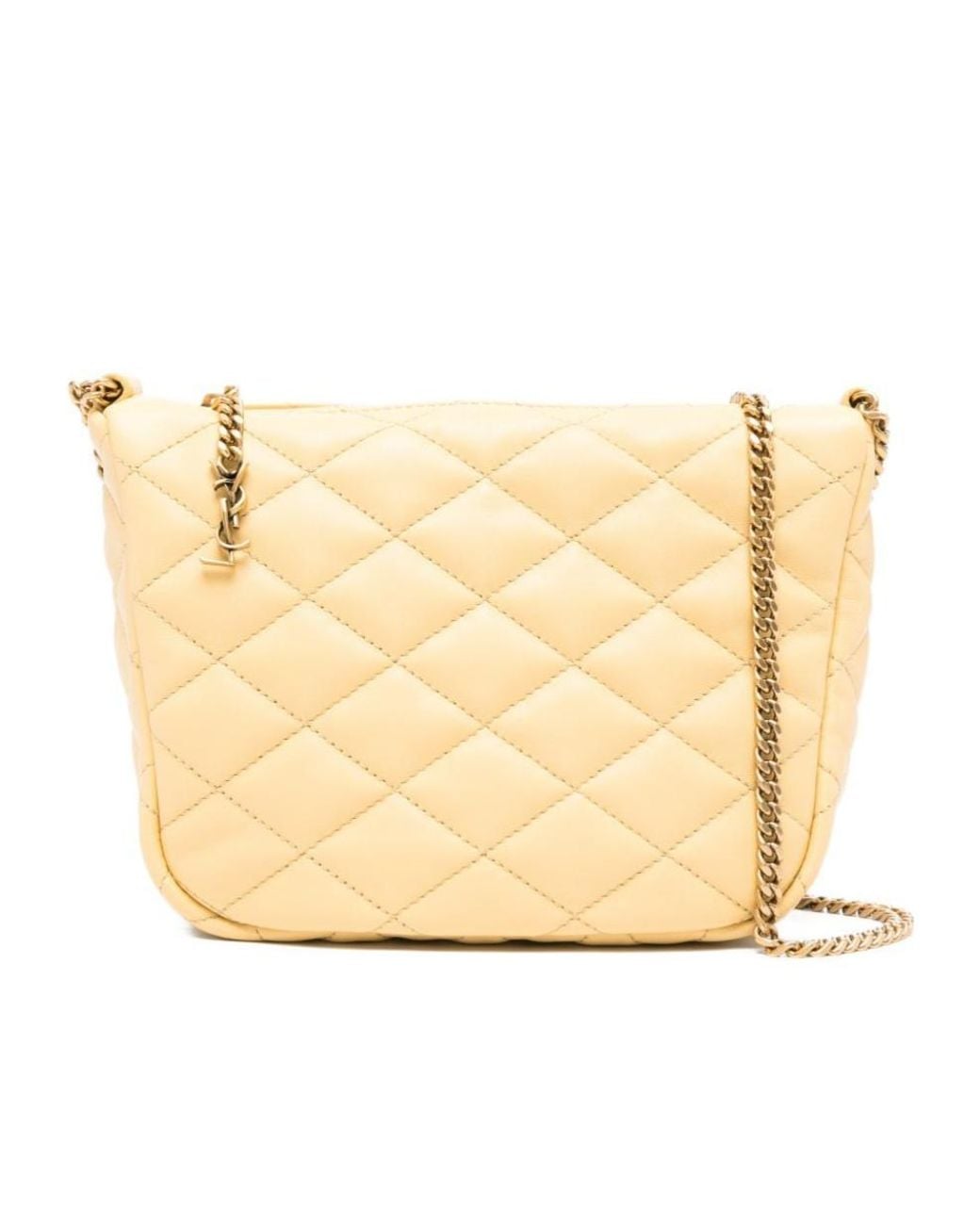 Saint Laurent Natural June Leather Mini Bag