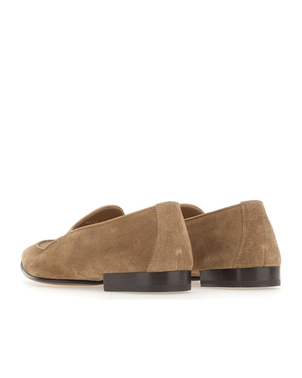 Doucal's Brown Tassel Loafers for men