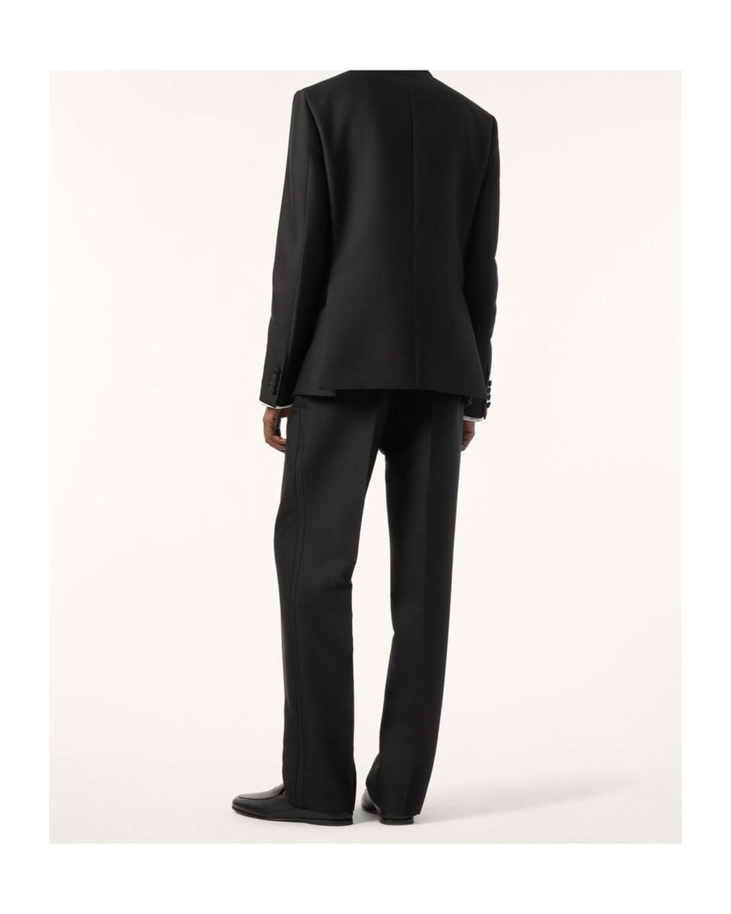 Loro Piana Black International Suit for men