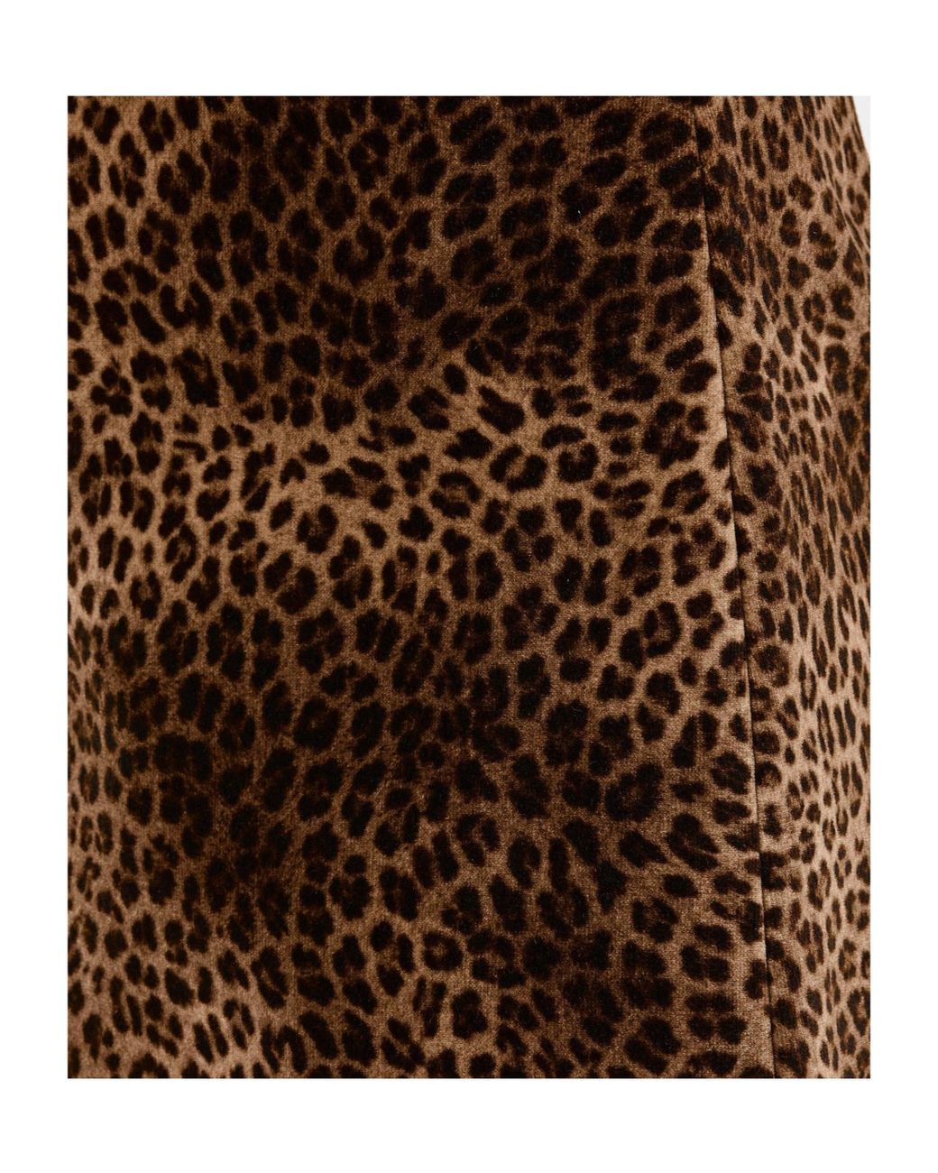Weekend by Maxmara Brown Camel Spot Printed Half Skirt