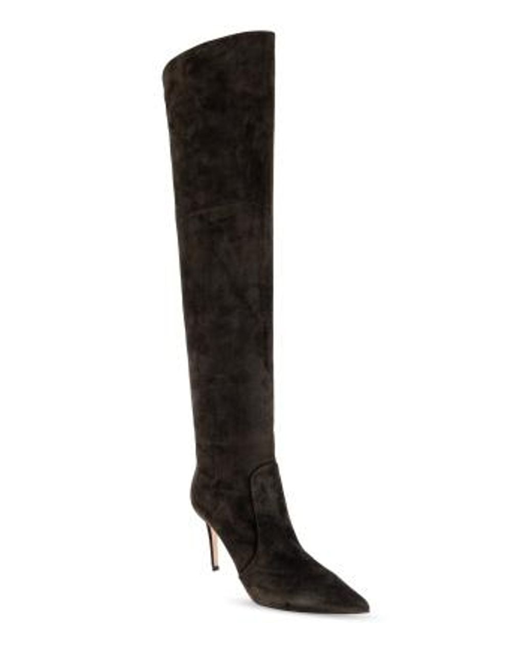 Gianvito Rossi Black Hansen Cuissard Boots
