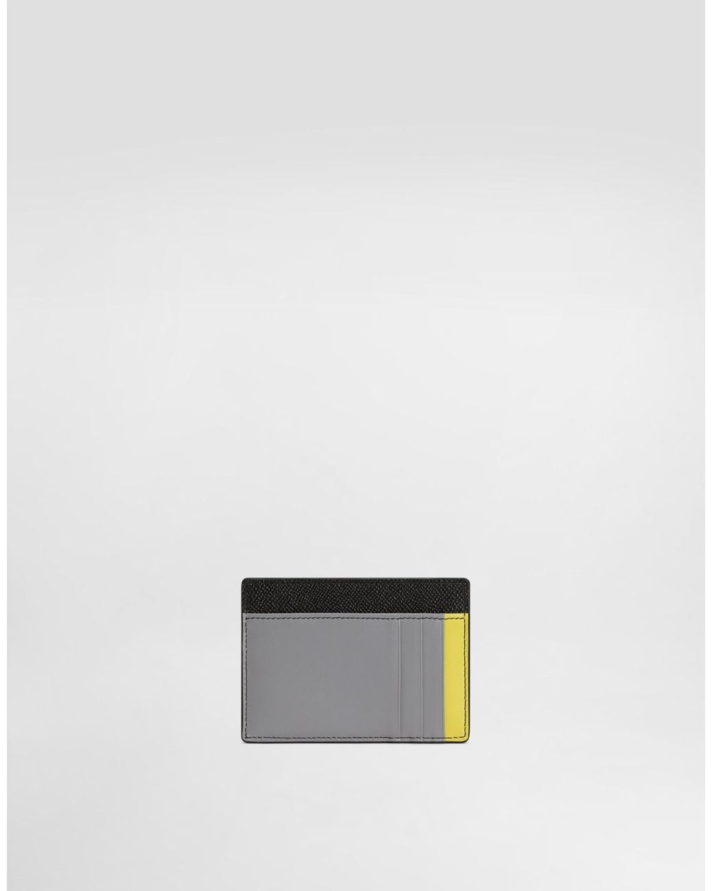 Dolce & Gabbana Black Dauphine Card Holder for men