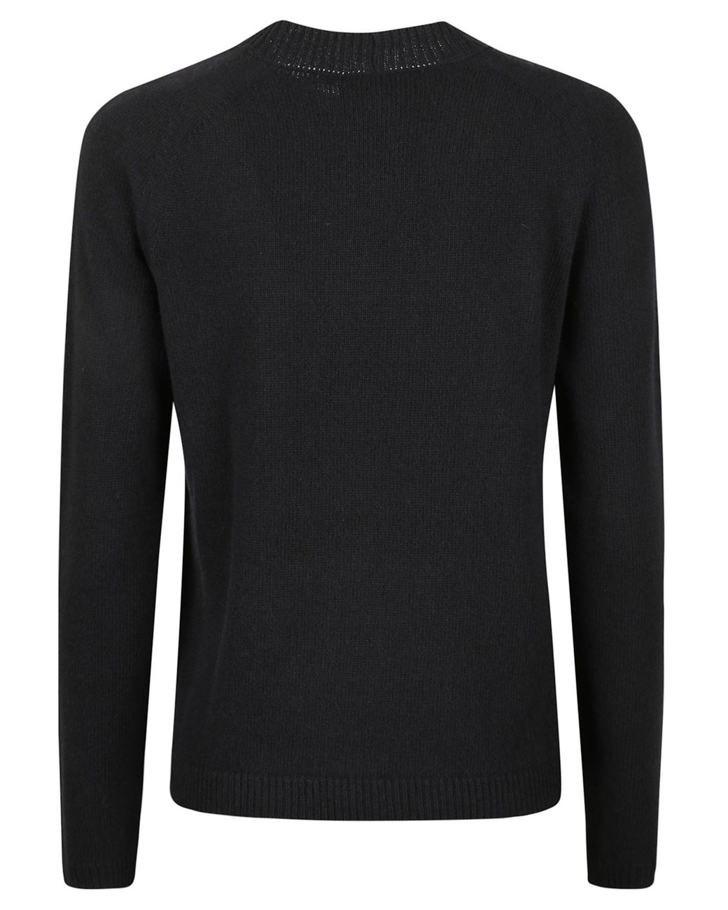 Max Mara Black 'S Damasco Crewneck Knitted Jumper