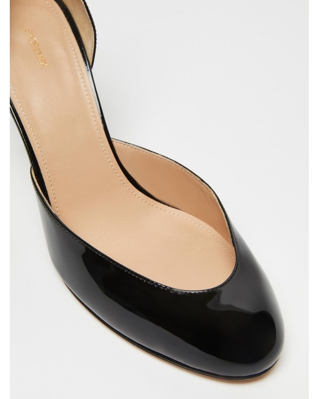 Sportmax Black Ankle Strapped Nice Mary Jane Pumps