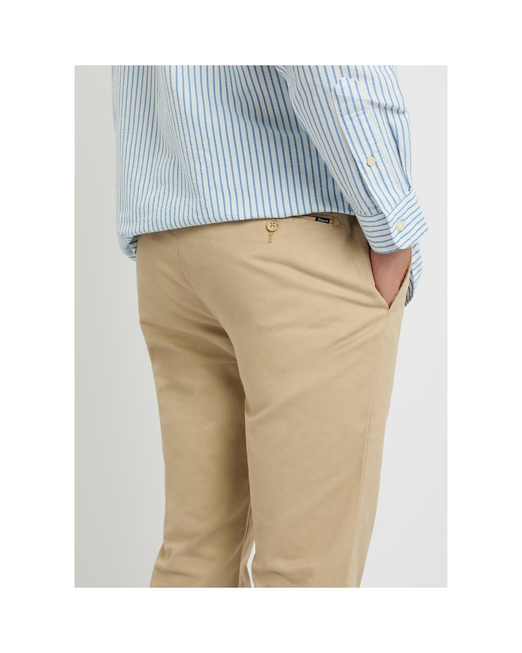 Polo Ralph Lauren Natural Slim-Fit Casual Trousers for men