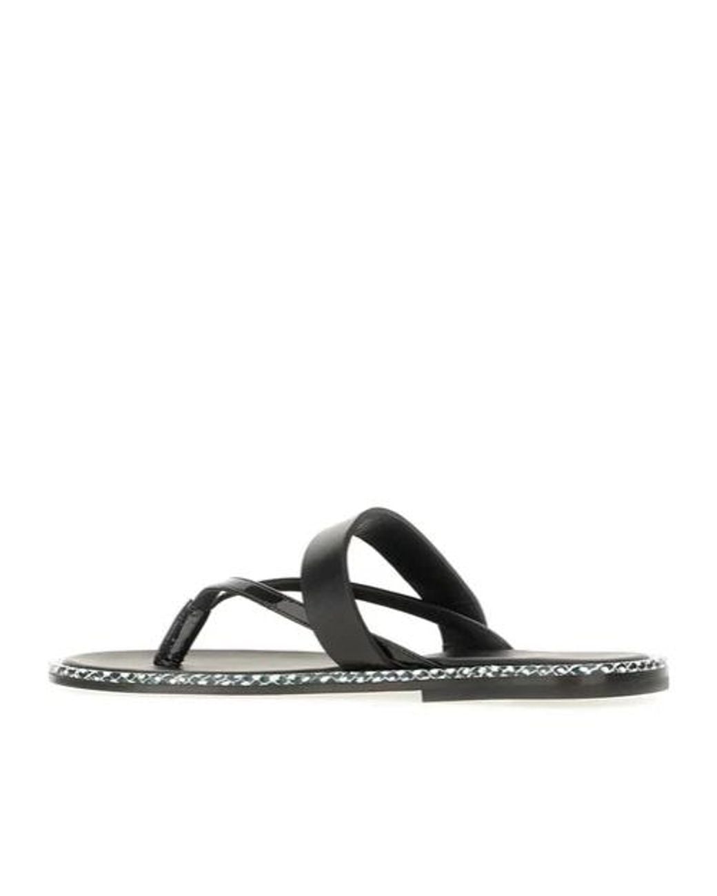 Dries Van Noten Multicolor Round-Toe Flip-Flops