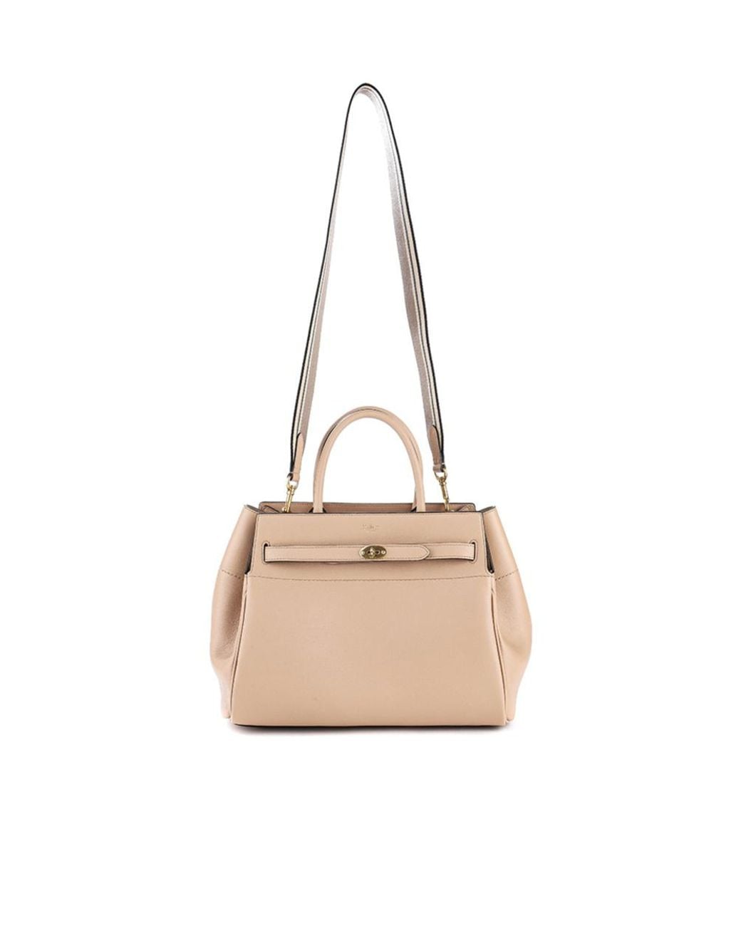 Mulberry Natural Logo Shoulder Bag
