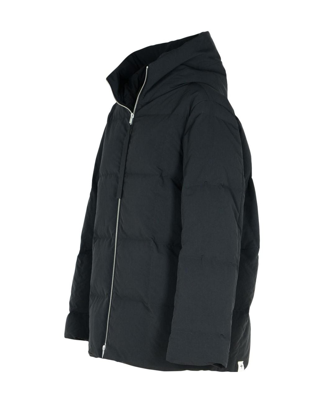 Jil Sander Black Quilted Down Jacket