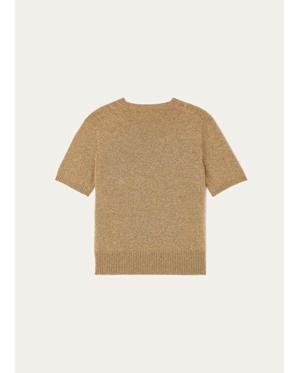 Loro Piana Natural Treccia Crewneck Jumper