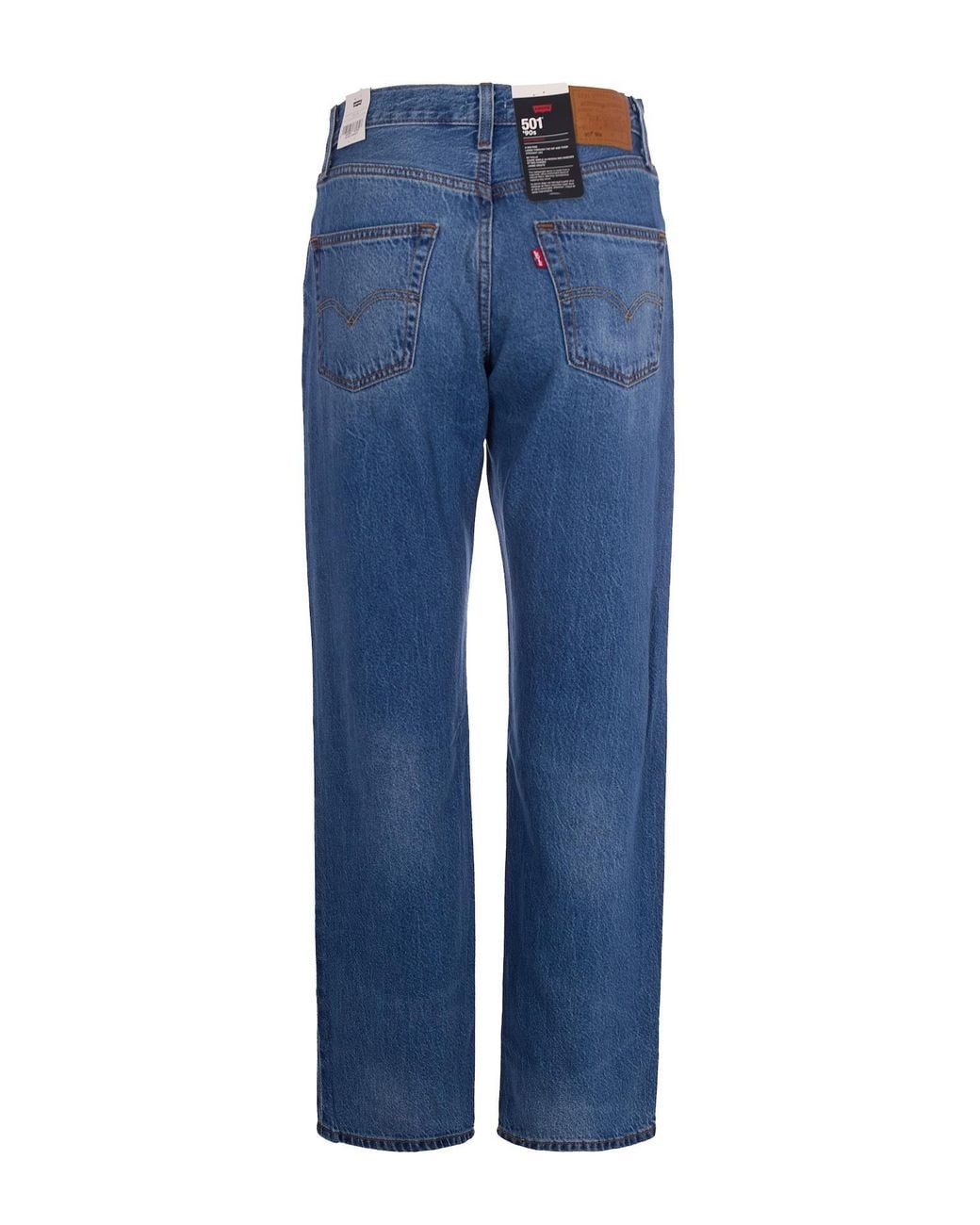 Levi's Blue Logo Patch Jeans