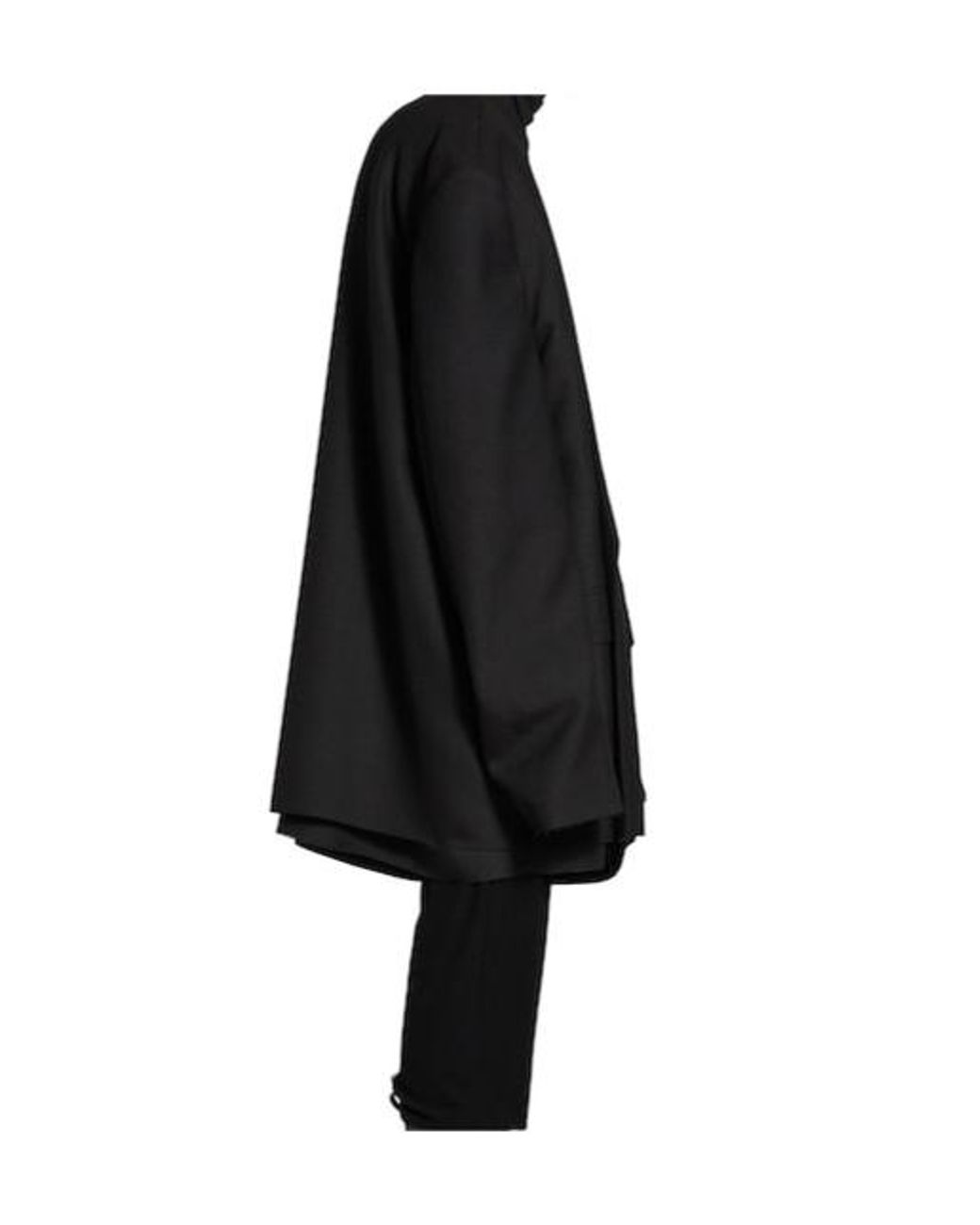 Balenciaga Black Seamless Tailored Jacket for men