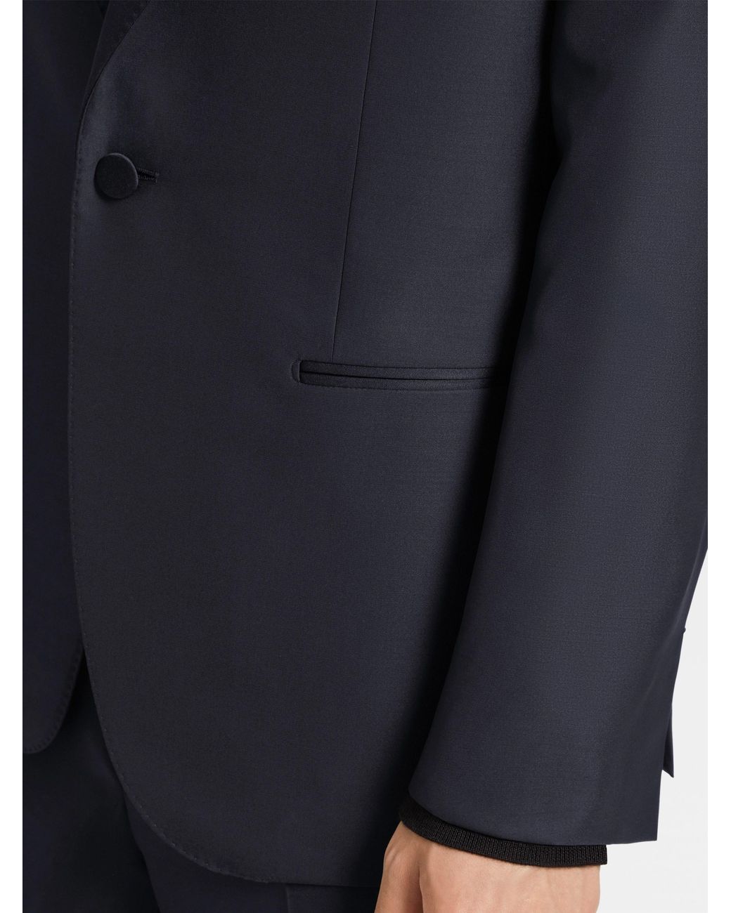 Zegna Blue Trofeo 600 Tailored Evening Suit for men