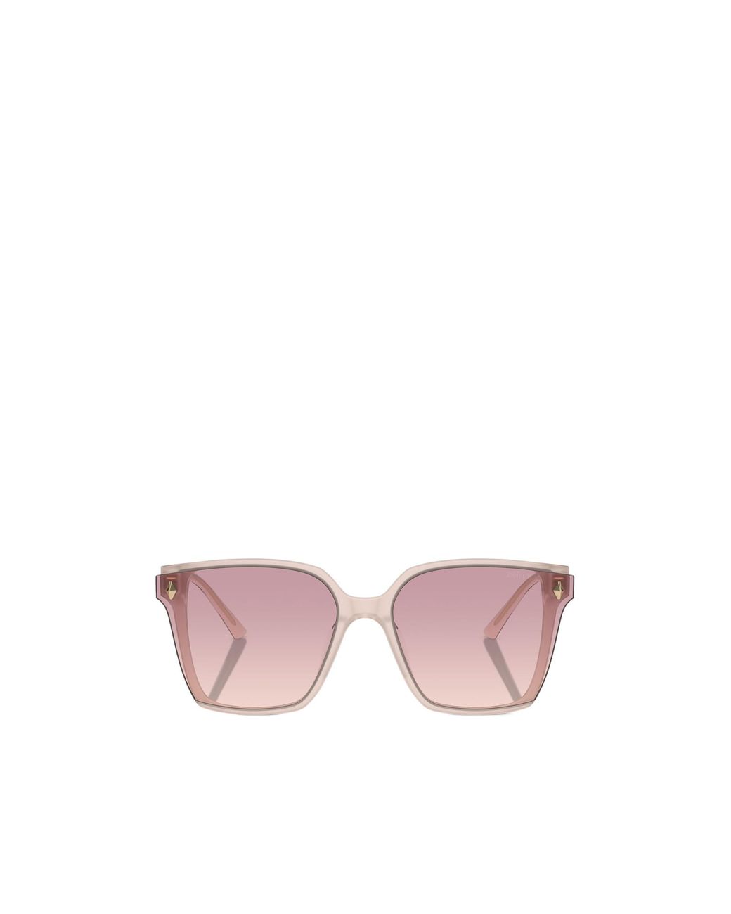 Jimmy Choo Pink Eyewear Square Frame Sunglasses