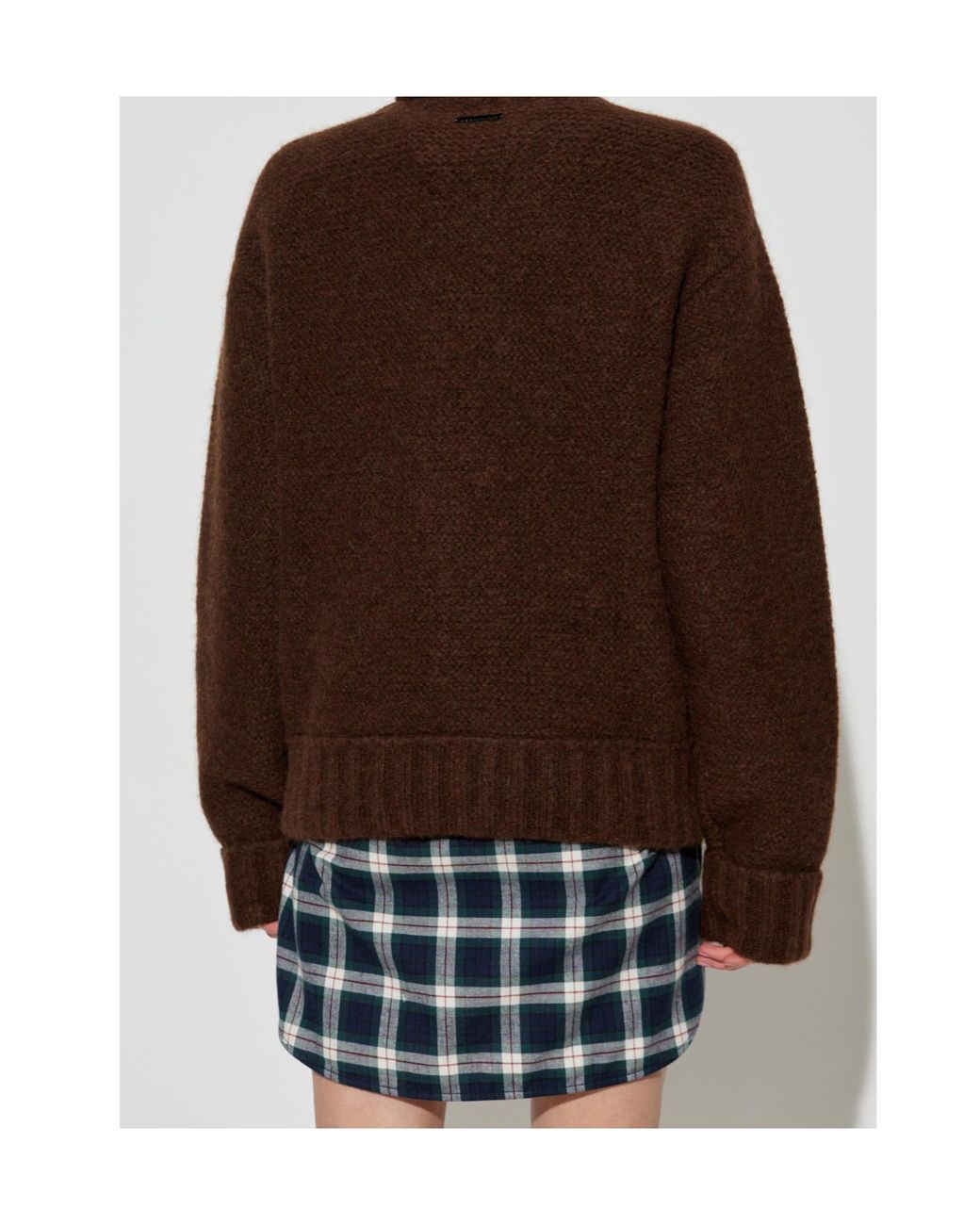 DSquared² Brown Turtleneck Long Sleeve Jumper