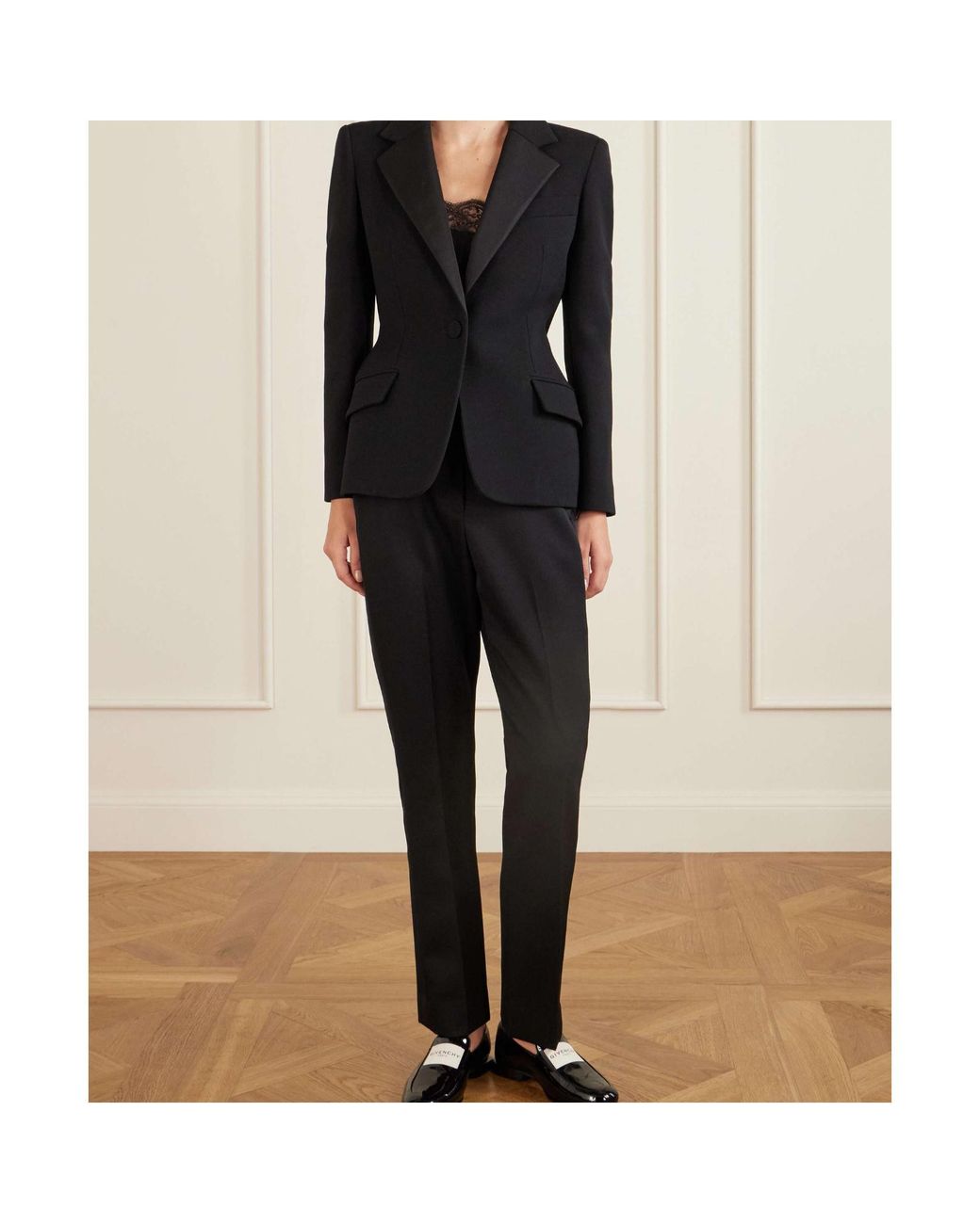 Givenchy Black Pocket Casual Pants