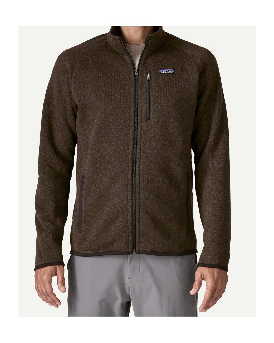 Patagonia Brown Better Sweater Fleece Jacket for men