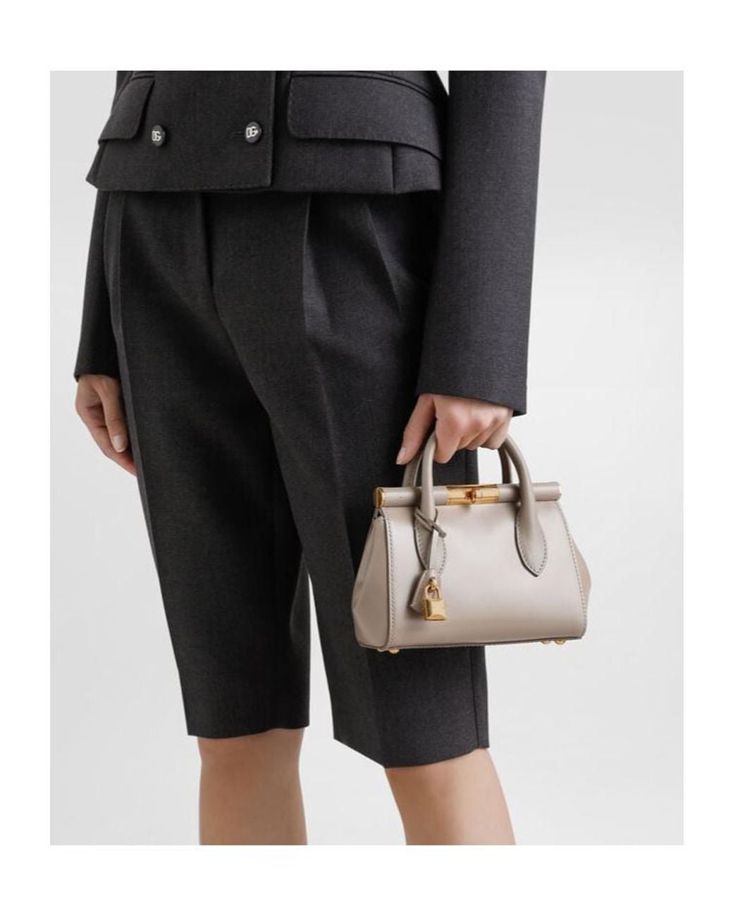 Dolce & Gabbana Natural Marlene Handbag