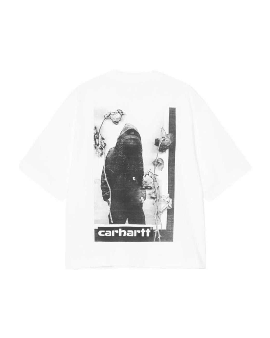 Carhartt White Round-Neck T-Shirt