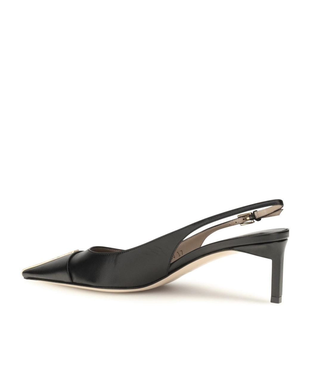 Tom Ford Brown Kitten Heel Slingback Pumps