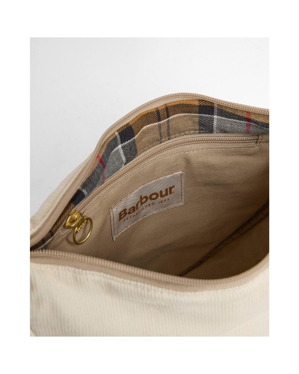 Barbour White Mia Sling Bag
