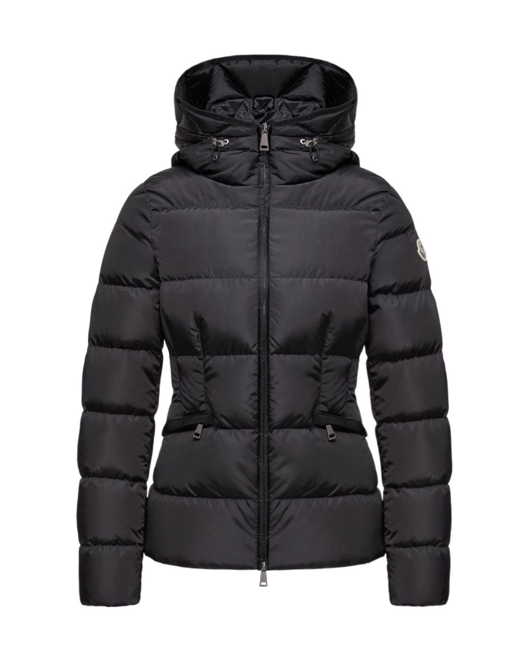 Moncler Black Avoce Hooded Puffer Jacket