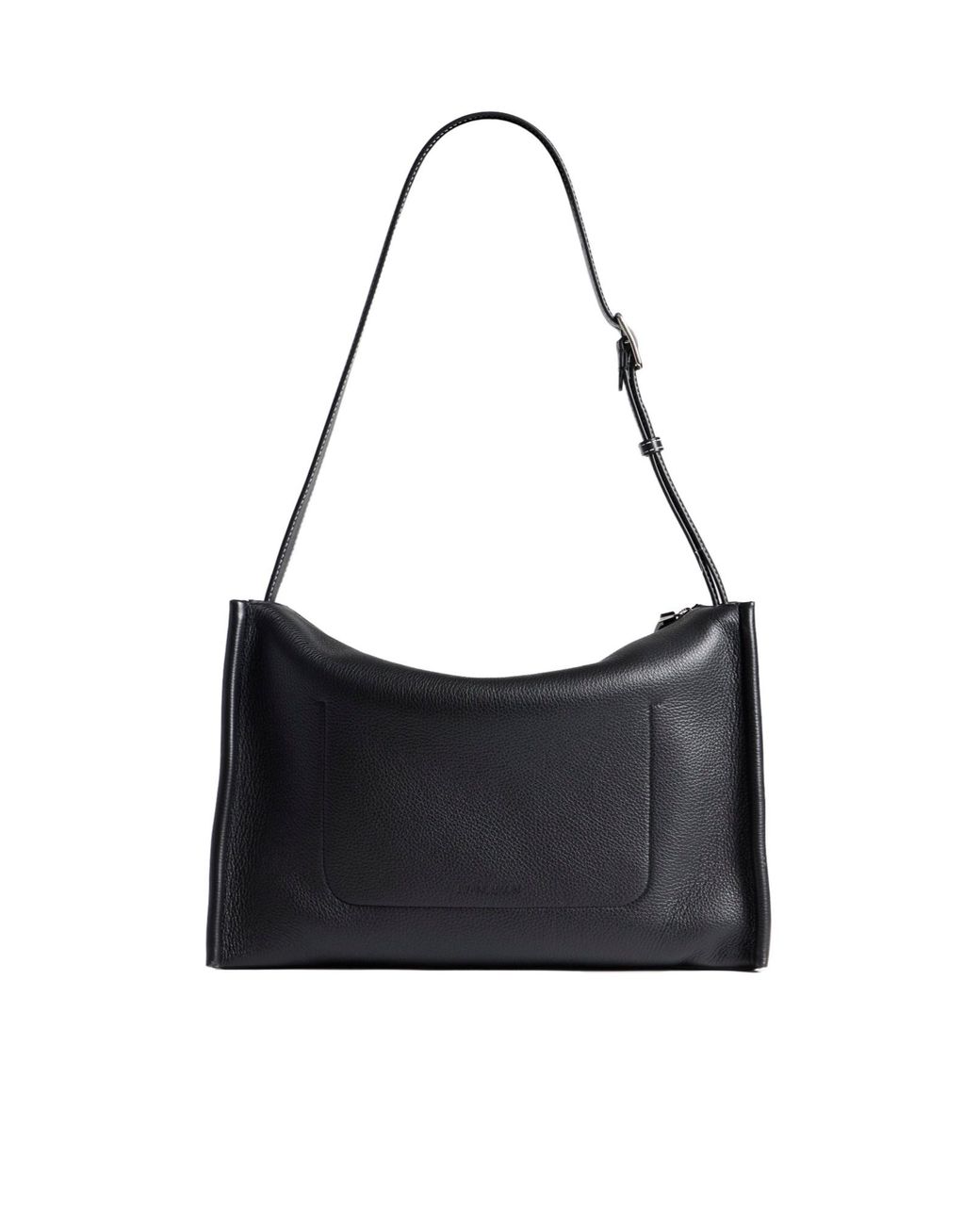 J.W. Anderson Black Stitched-Edge Leather Shoulder Bag for men