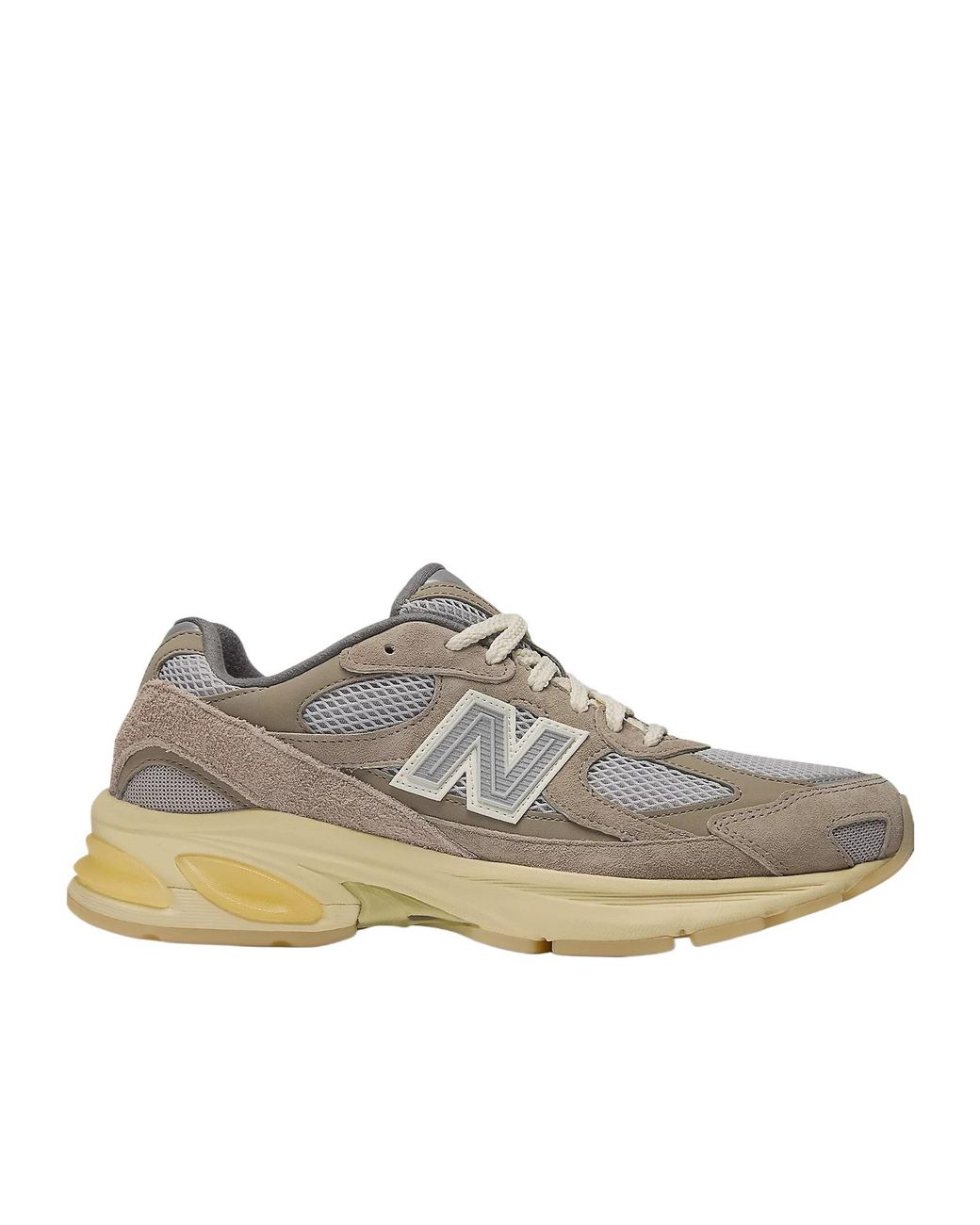 New Balance Gray 2010 Lace-Up Sneakers for men