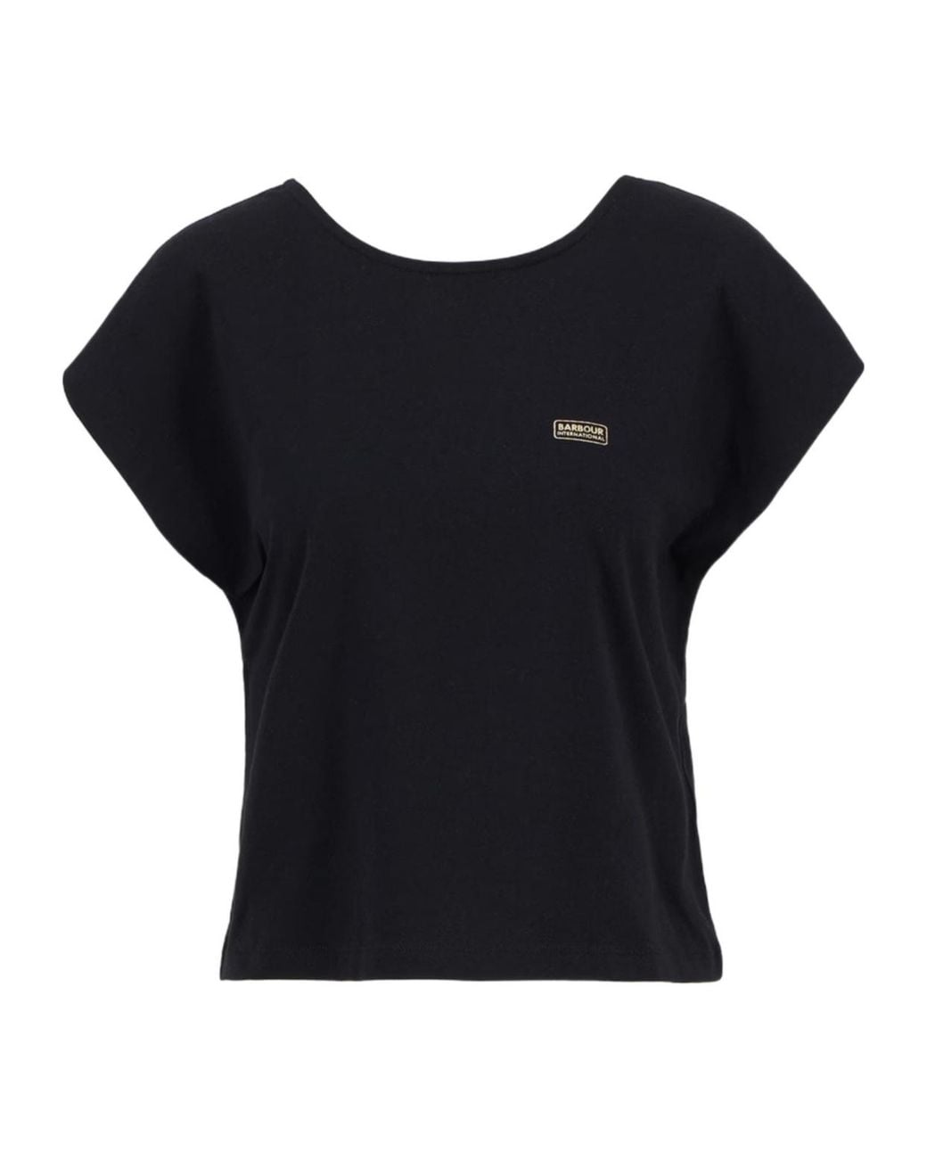Barbour Black Crew Neck T-Shirt