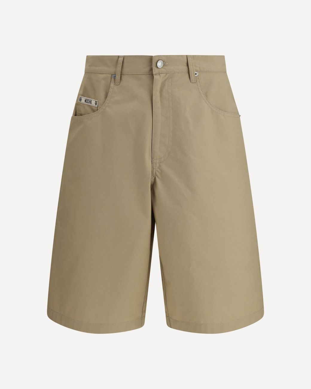 Moschino Natural Long Bermuda Shorts for men