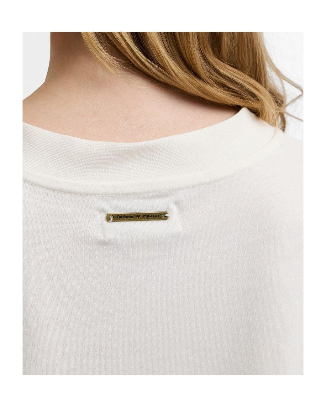 Barbour White X Farm Rio Wild Flower Graphic T-Shirt