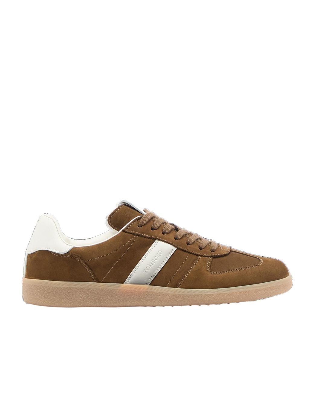 Tom Ford Brown Lace-Up Sneakers for men