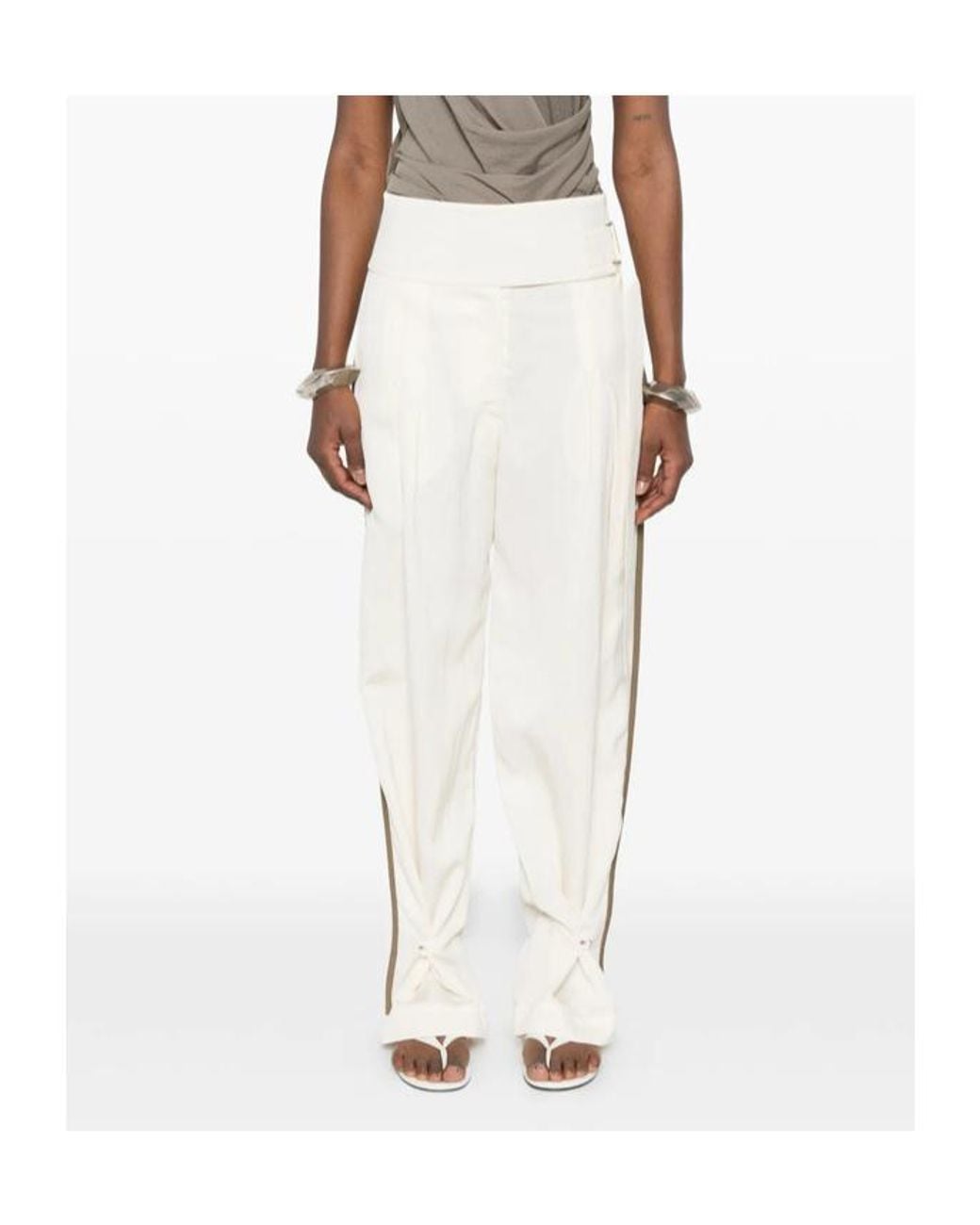 Entire studios White Wide-Leg Pants