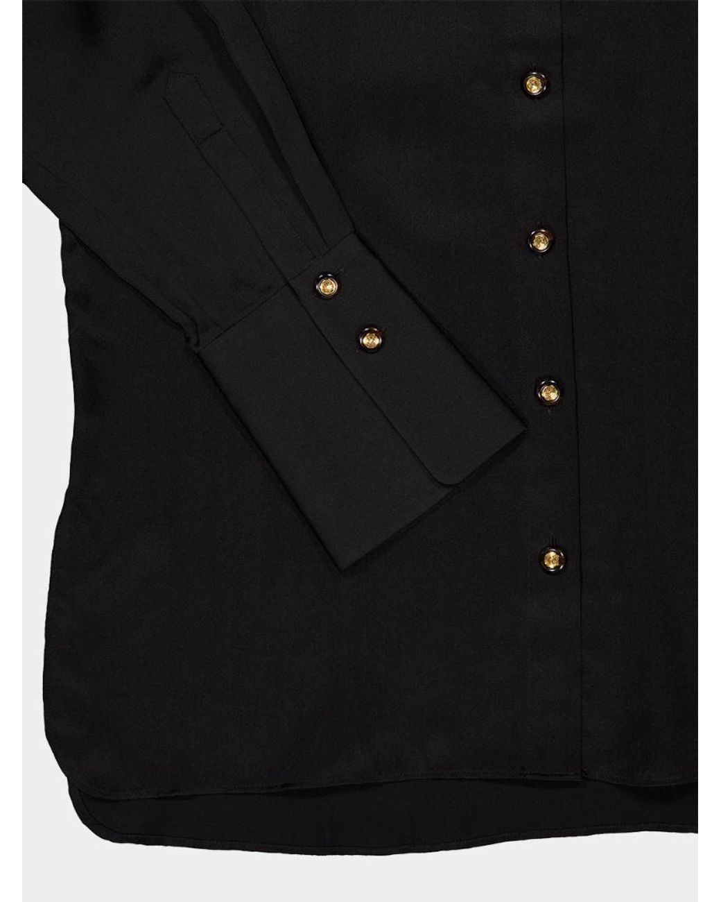 Zimmermann Black Valiant Button-Up Shirt